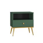 Tamsi žalia   auksinė