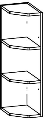 Pakabinama lentynėlė užbaigimui Modena MD1/G20NZ