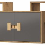 Artisan ąžuolas pilka blizgi