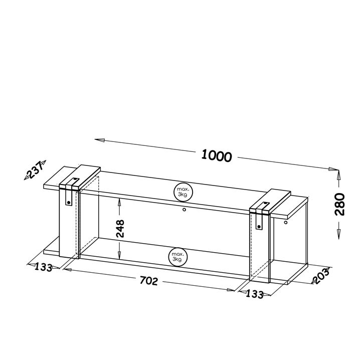 Svetainės komplektas Lofter A - Image 7