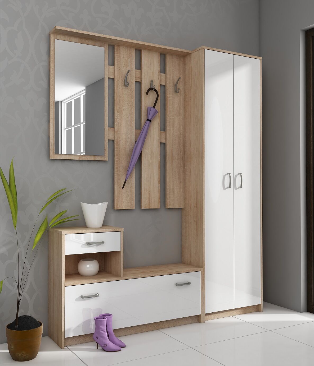 Prieškambario komplektas Cross 1 - Image 4