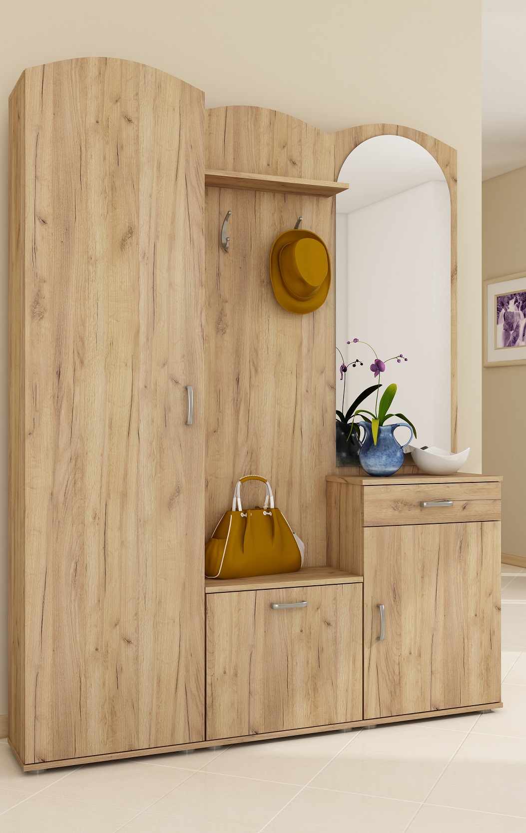 Prieškambario komplektas Cross 2 - Image 2