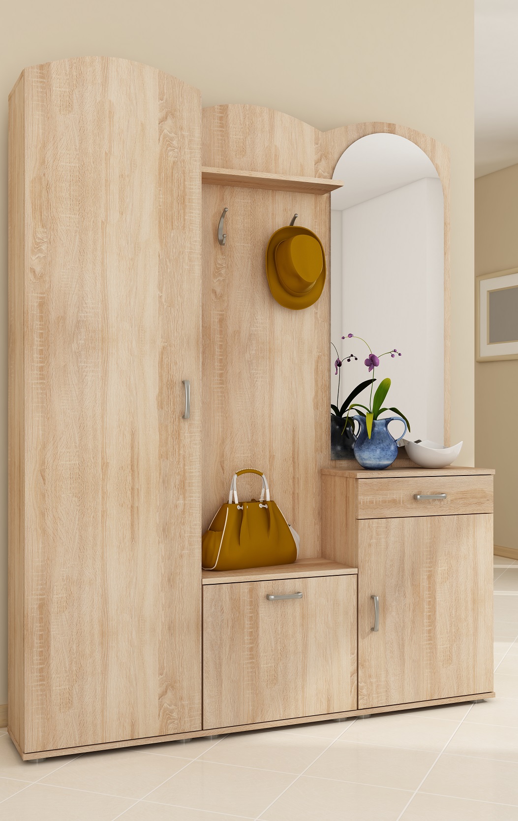 Prieškambario komplektas Cross 2 - Image 4