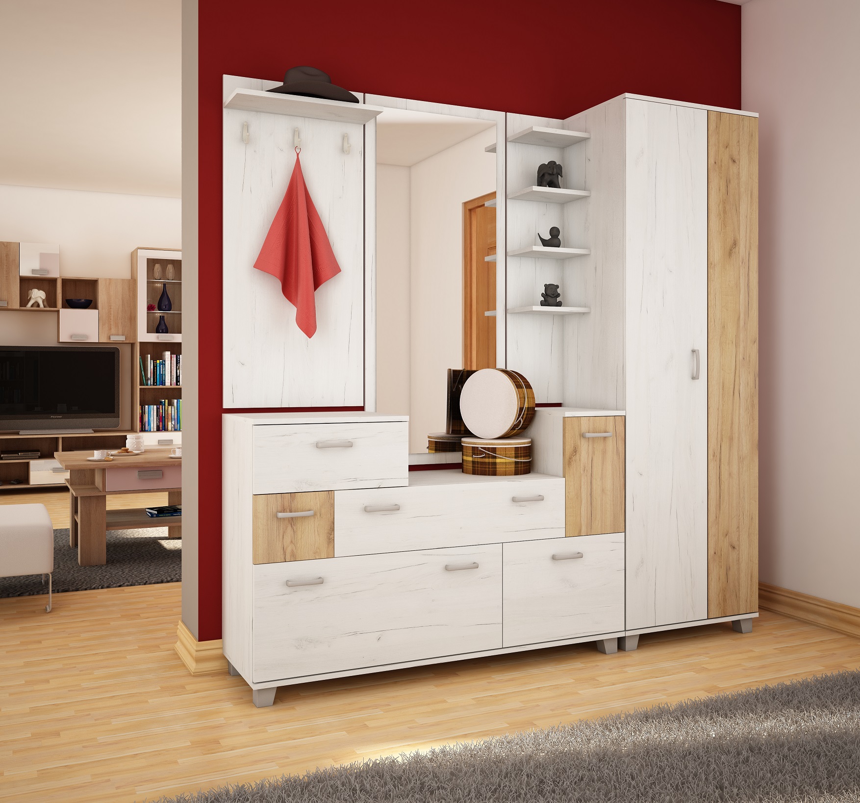 Prieškambario komplektas Grand B - Image 3