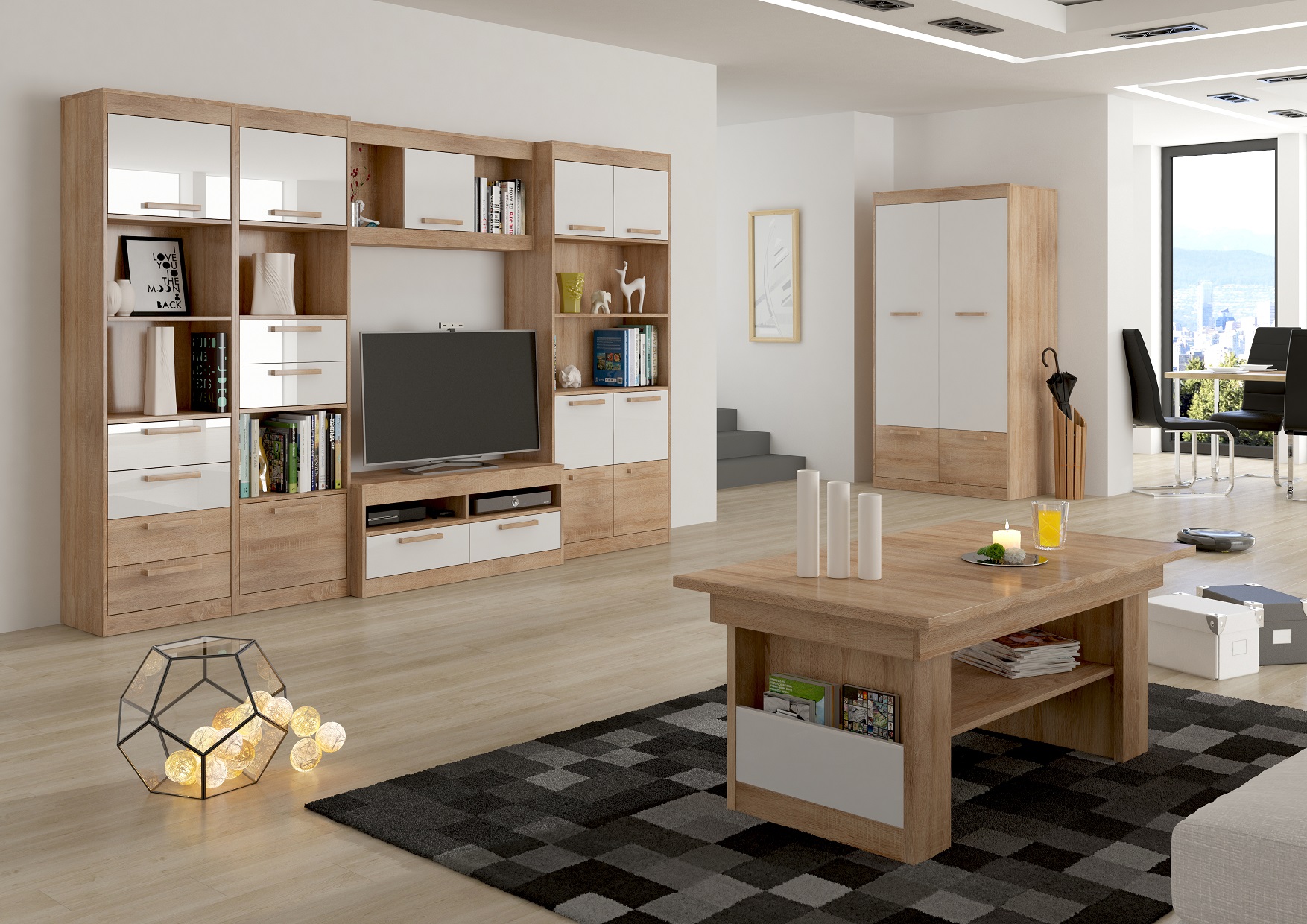 Sonomos šviesi   balta blizgi