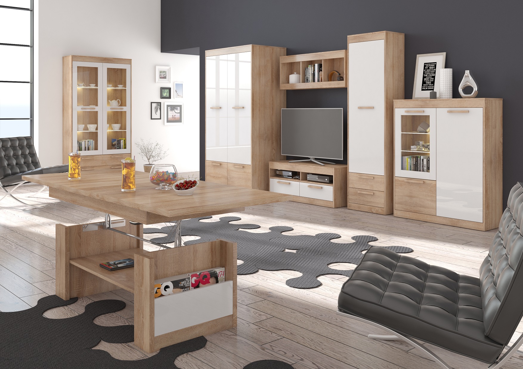 Sonomos šviesi   balta blizgi