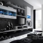 Balta matinė   juoda/balta blizgi