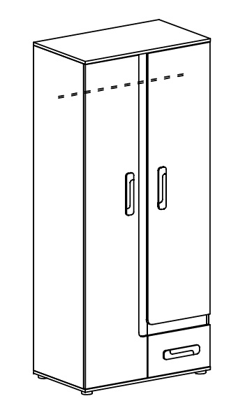 Vaikų kambario komplektas Apetito A - Image 6