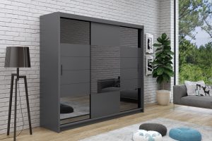 Spinta Aruba II 250 su veidrodžiu ir stumdomomis durimis