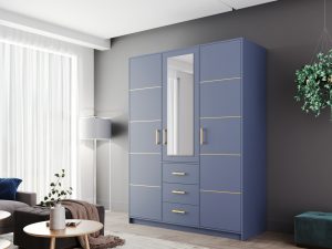 Trijų durų spinta Bali 2 D3 su veidrodžiu