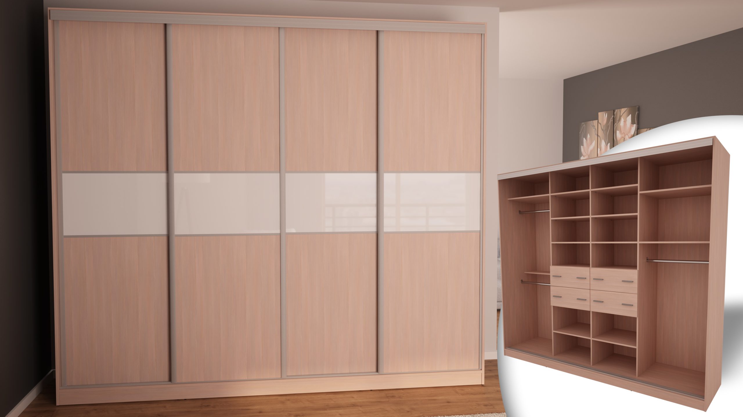 Pieniškas ąžuolas balta