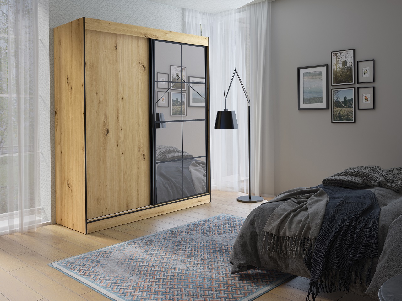 Artisan ąžuolas   juoda