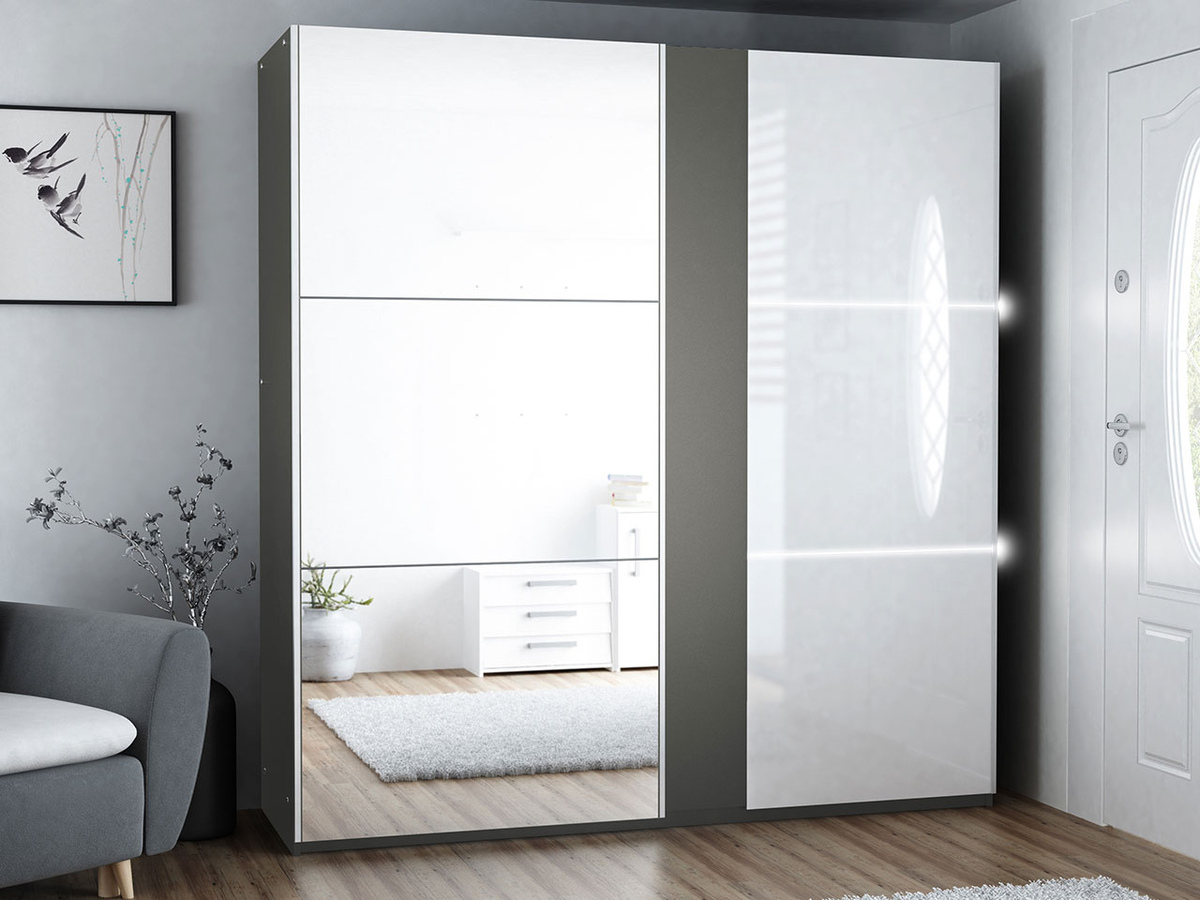 Grafitas   balta blizgi