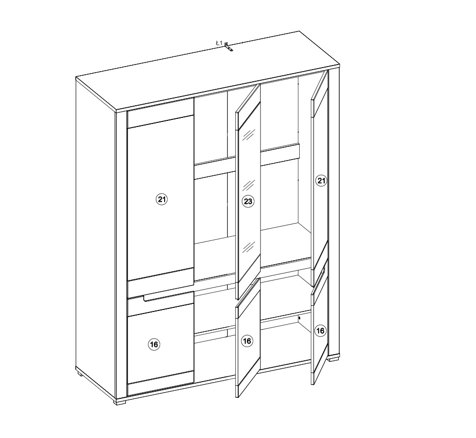 Miegamojo komplektas York B - Image 4