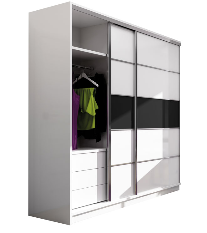 Balta   juodas stiklas