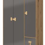 Artisan ąžuolas pilka blizgi