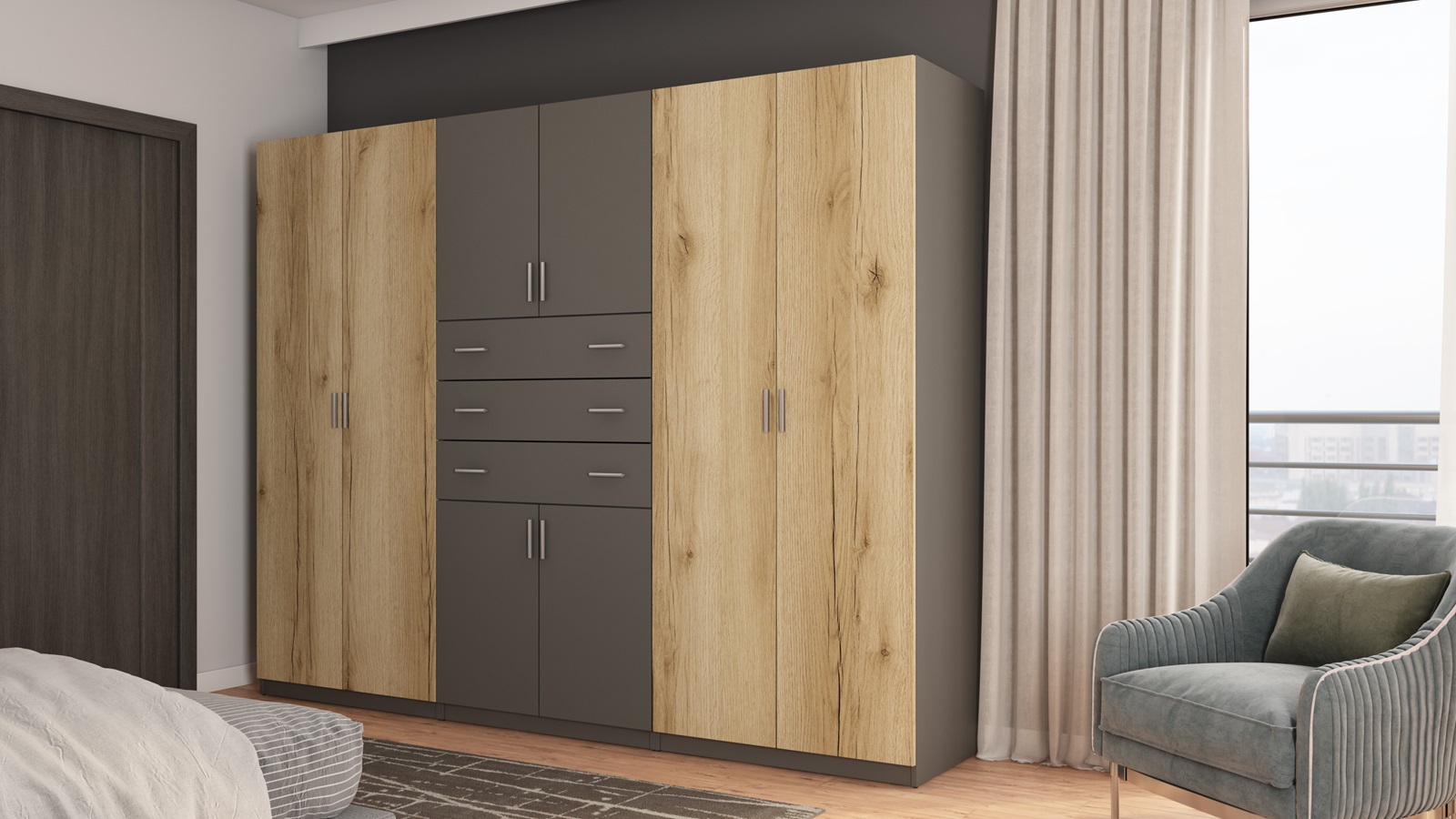 Grafitas grand ąžuolas