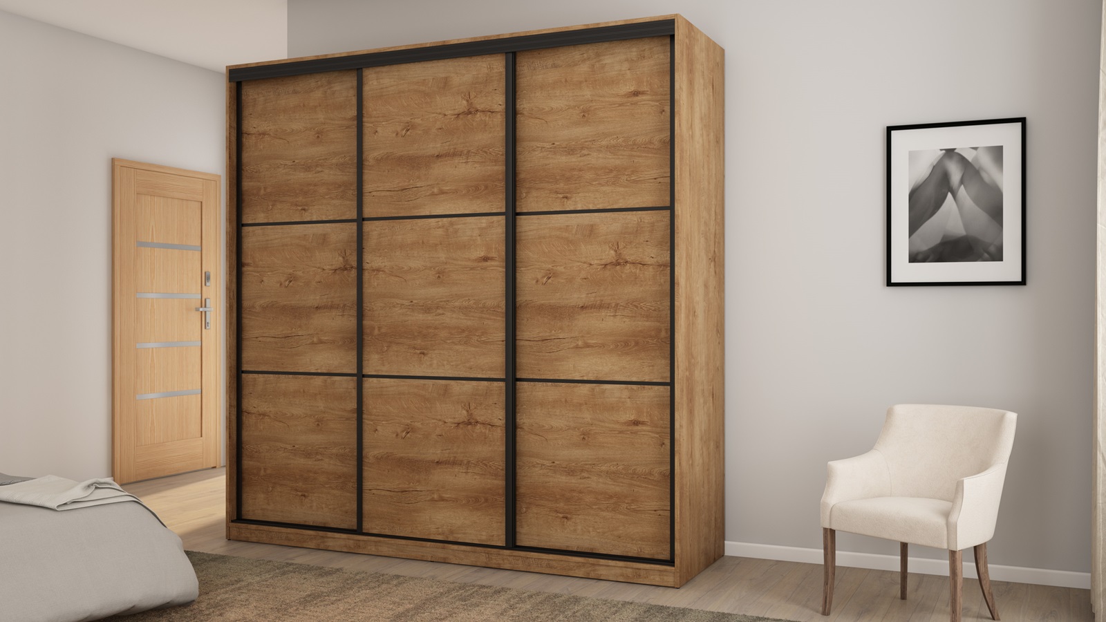 Lefkas ąžuolas juoda