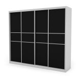 Balta arktinė juoda matinė