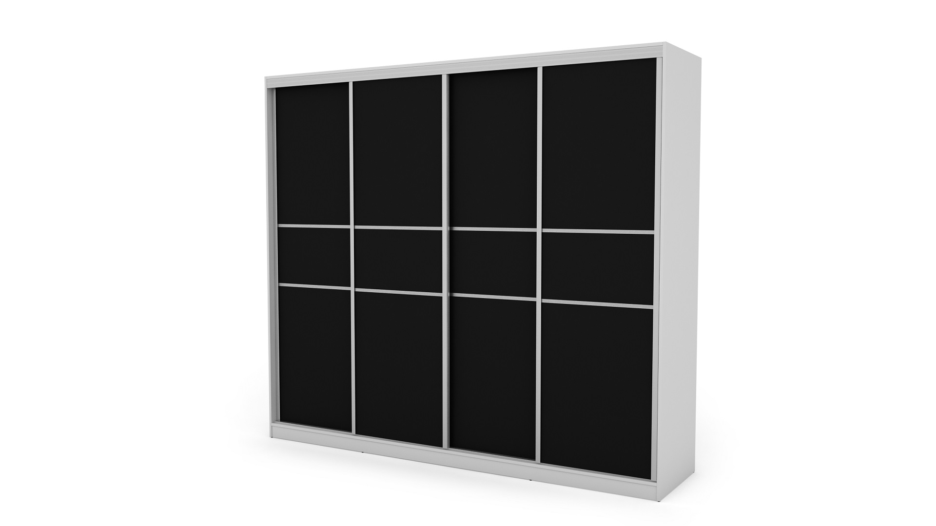 Balta arktinė juoda matinė