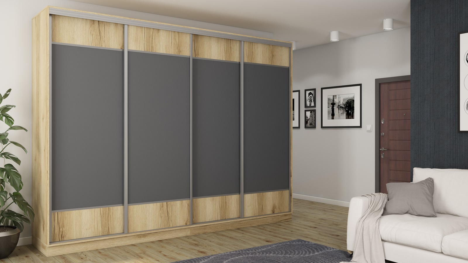 Grant ąžuolas grafitas