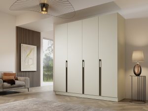 Spinta Denver DEN1-200 kašmyro spalvos su varstomomis durimis