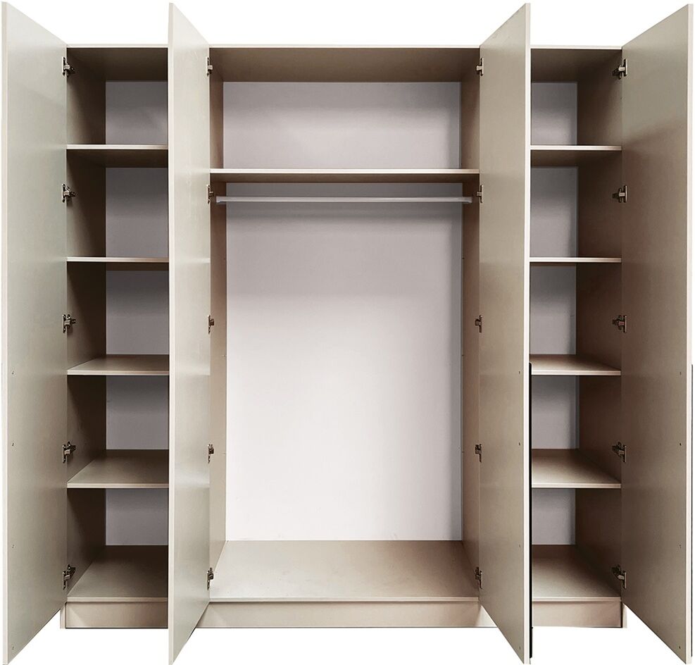 Spinta su veidrodžiu Denver DEN2-200 kašmyro spalvos, varstomos durys - Image 3