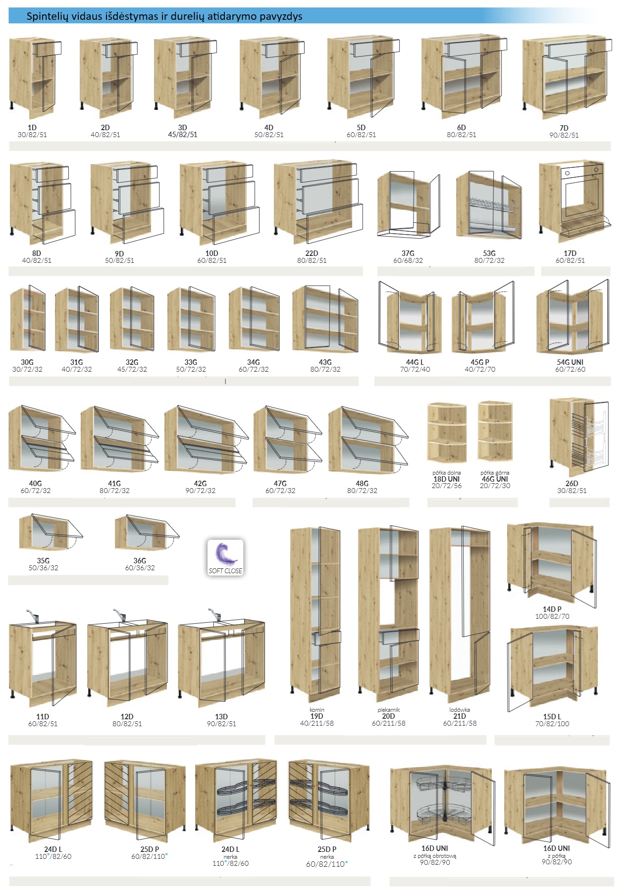 Virtuvės komplektas Glamour E - Image 10