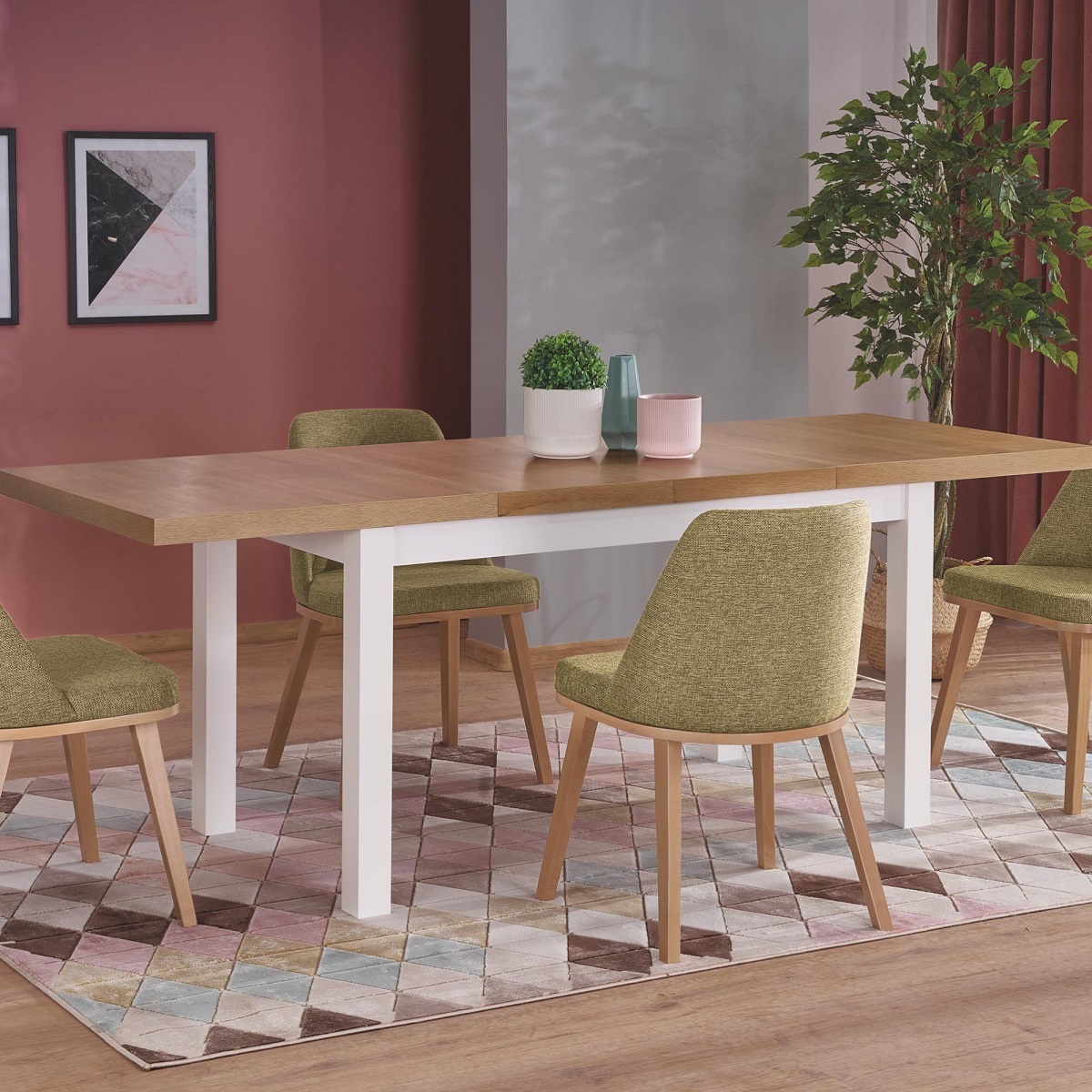 Riviera ąžuolas   balta