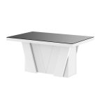 Juoda matinė balta blizgi