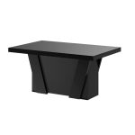 Juoda matinė juoda blizgi