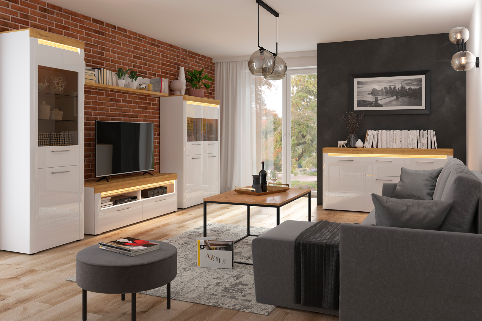 Tv staliukas Horton RTV2S - Image 4