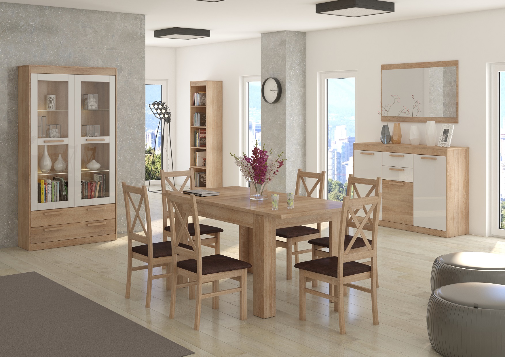 Sonomos šviesi   balta blizgi