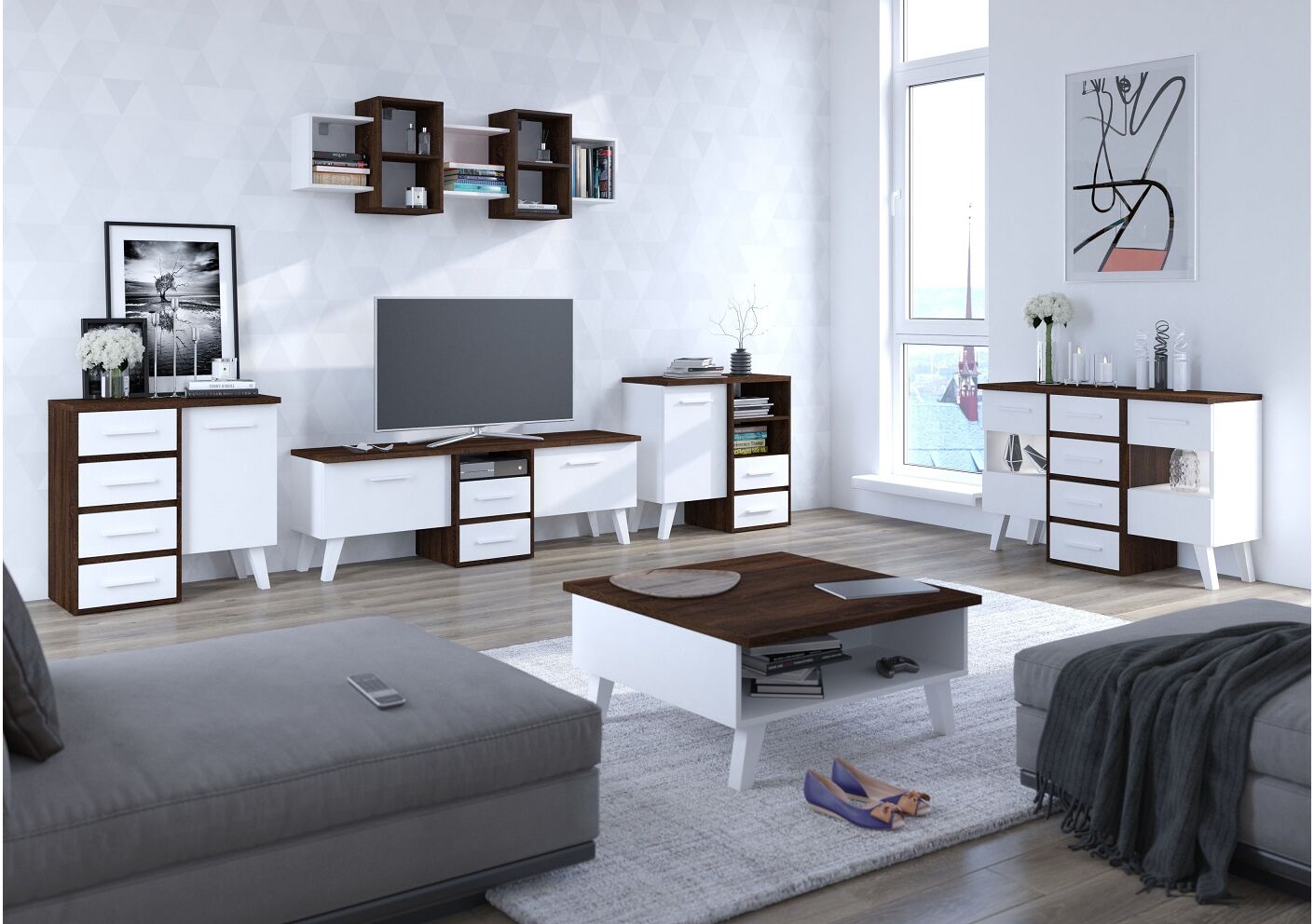 Svetainės komplektas Nordis C - Image 5