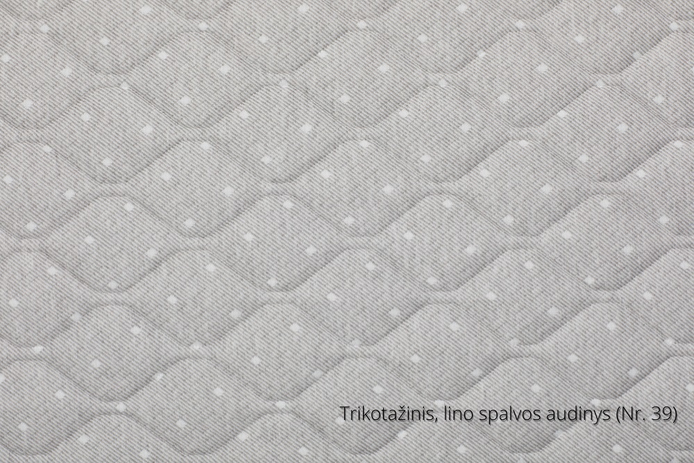 Trikotažinis lino spalvos audinys Nr.39