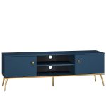 Tamsi mėlyna   auksinė