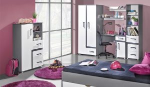 Vaikų kambario komplektas Apetito C