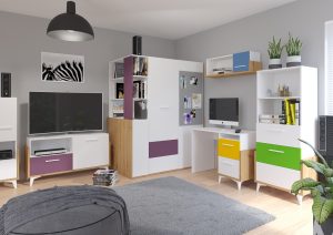 Vaikų kambario komplektas Hey D