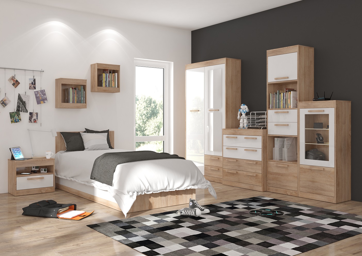 Sonomos šviesi   balta blizgi