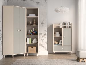 Vaikų kambario komplektas Mevel C