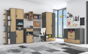 Vaikų kambario komplektas Nano A