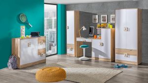 Vaikų kambario komplektas Nico A