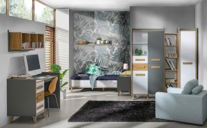 Vaikų kambario komplektas Werso C