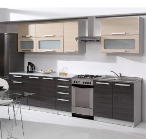 Virtuvės komplektas Merkury zebra 260