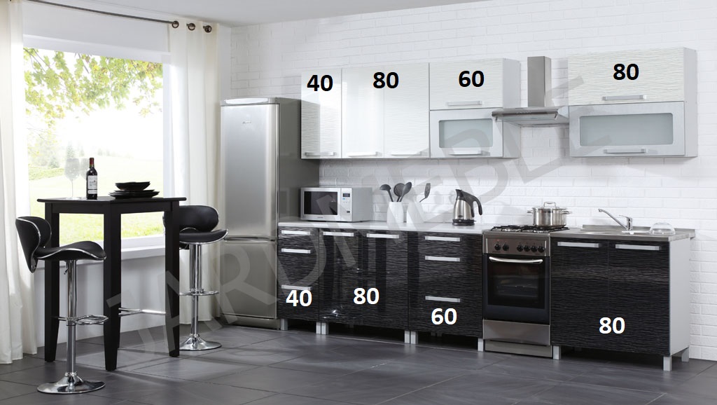 Virtuvės komplektas Merlin 260 - Image 2