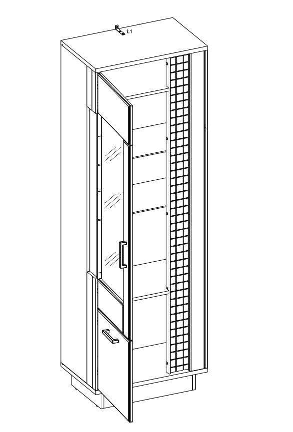Vitrina Dorian DN6 - Image 2