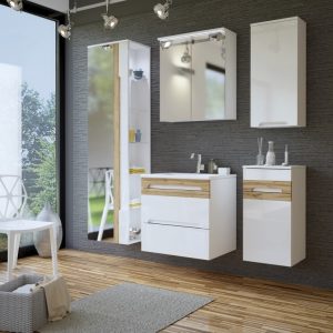 Vonios komplektas Galaxy white 60 L