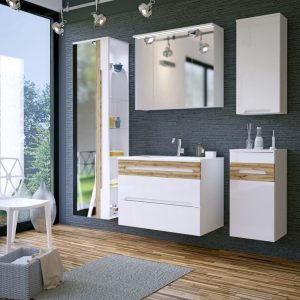 Vonios komplektas Galaxy white 80 L