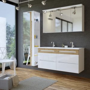 Vonios komplektas Galaxy white 120 L