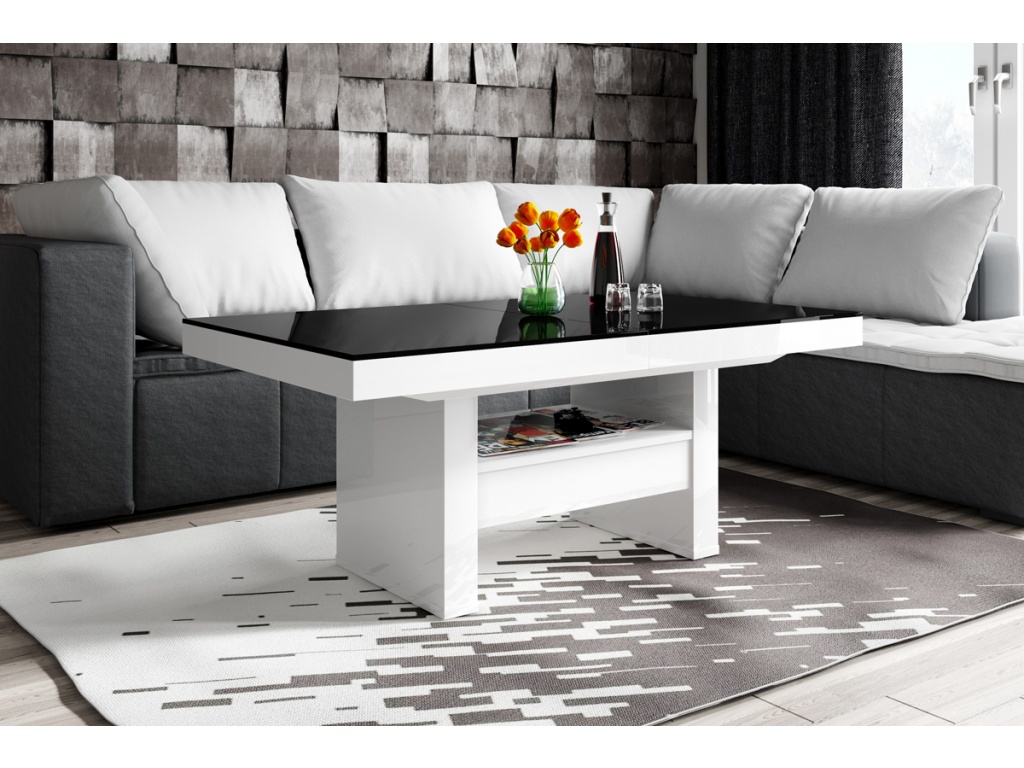 Balta blizgi   juoda blizgi